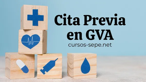 Solicita cita previa en GVA para poder ser atendido en los centros sanitarios de la Comunidad Autónoma de Valencia.