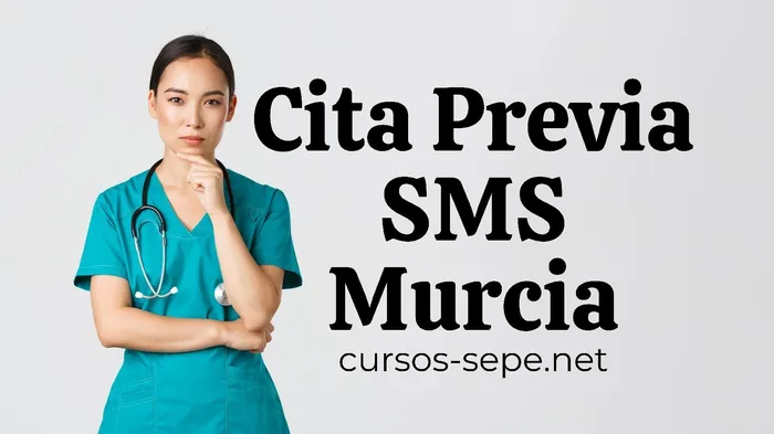 Información relevante para conseguir cita previa en el Servicio Murciano de Salud (SMS)