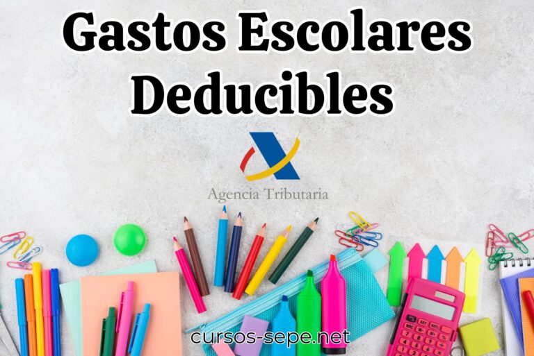 Todo lo que necesitas saber sobre la deducción de gastos escolares en ...