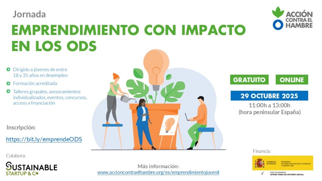 Información sobre el curso gratuito de emprendimiento e impacto en los ODS