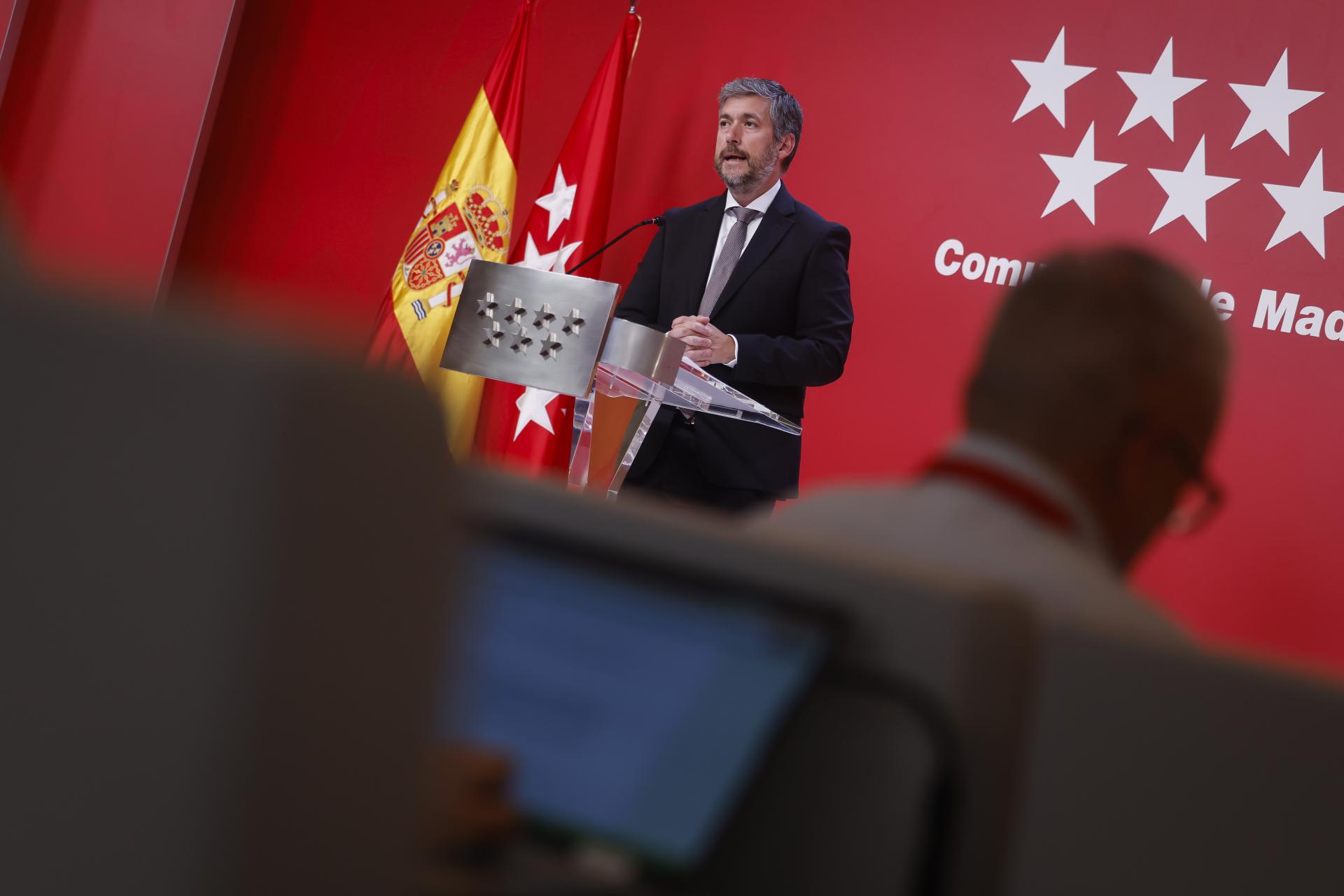 Imagen oficial de la Comunidad de Madrid sobre nuevas ayudas para autónomos y microempresas