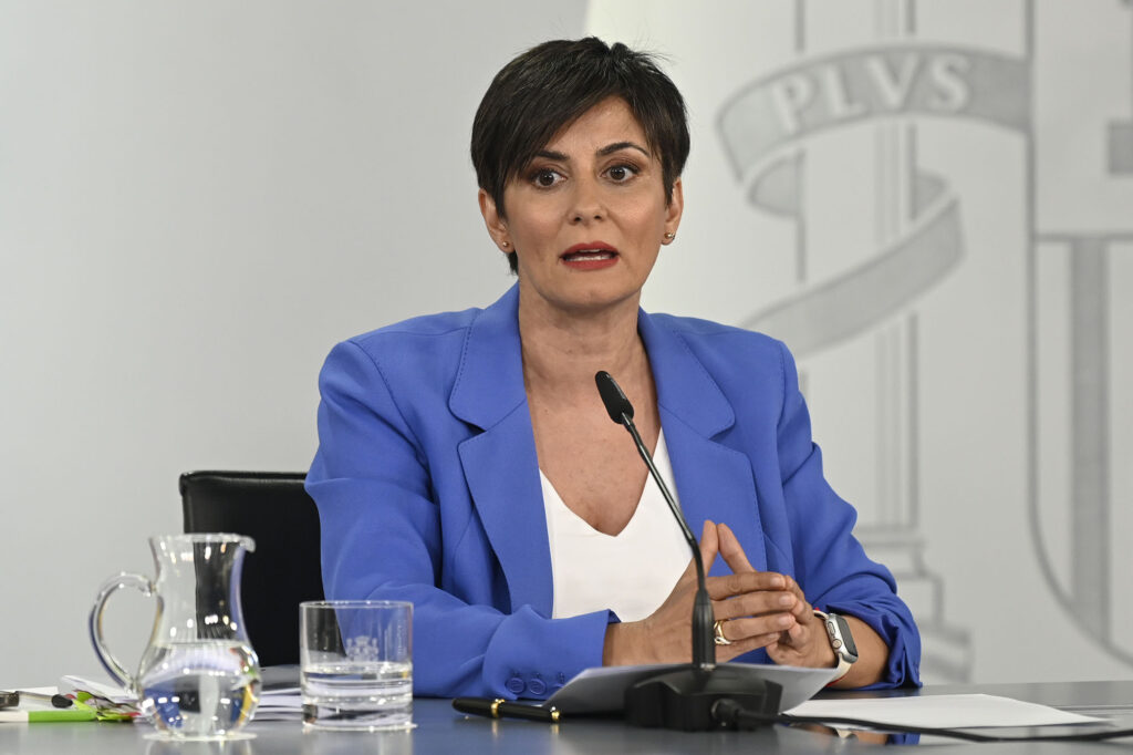 Isabel Rodríguez durante la presentación del Plan Estatal de Vivienda 2026-2030