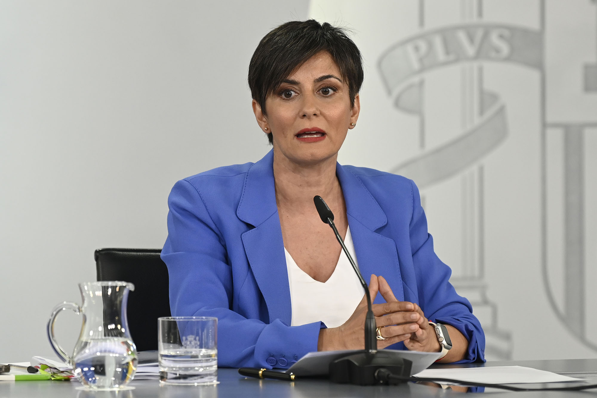 Isabel Rodríguez durante la presentación del Plan Estatal de Vivienda 2026-2030